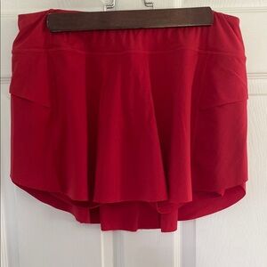 ZYIA Grand Slam Tennis Skirt Skort Red